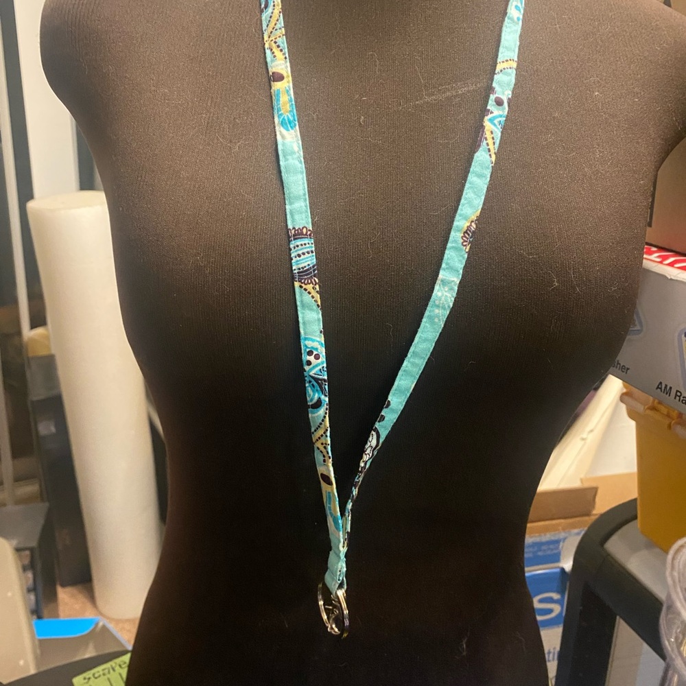 Blue Patterned Lanyards - Picture 3 of 5